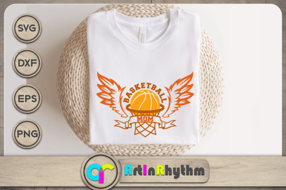 Basketball Mom SVG: Graphics for Crafts