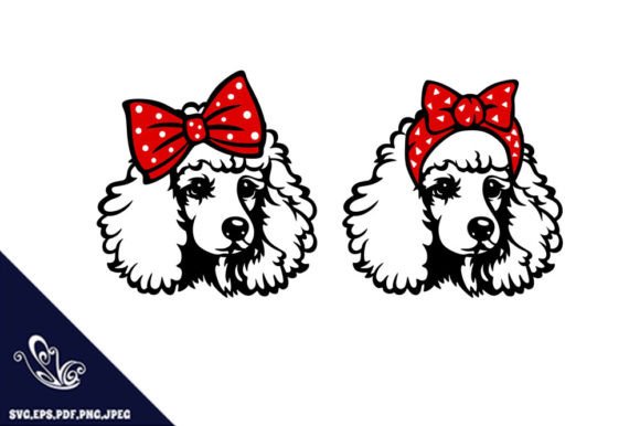 Cute Poodle Mom SVG Design for Crafts & Graphics