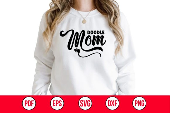 Doodle Mom SVG: Graphics for Crafts & Branding