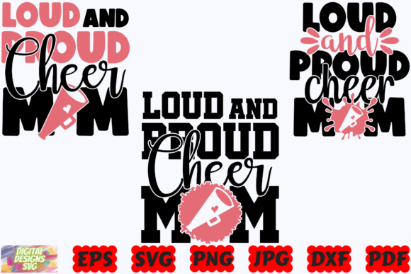 Reviewing Loud and Proud Cheer Mom SVG for Embroidery
